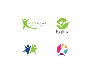 Healthy Life Logo template