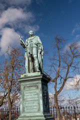 Fototapeta premium Statue at Edinburgh Castle