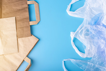 Paper vs plastic bags for packaging and carrying products. Choose for protection of the...