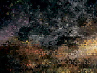 background bright abstract geometric background in black and brown tones