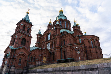 Uspenski Russian Orthodox Church. Helsinki, Finland