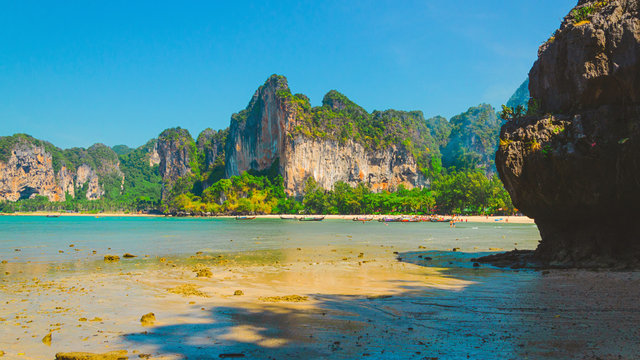 Tailandia bassa marea provincia di Krabi