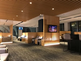 Interior of a Luxurious Lounge at Airport in Thailand