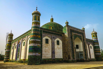 Fototapeta na wymiar Kashgar Afaq Khoja Mausoleum 03