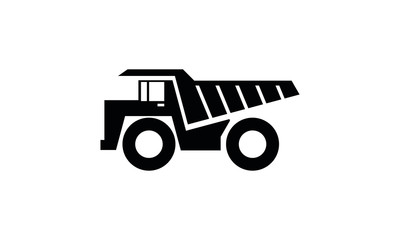 Heavy truck vector