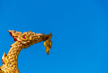 Chalong Temple in Thailand in Asia