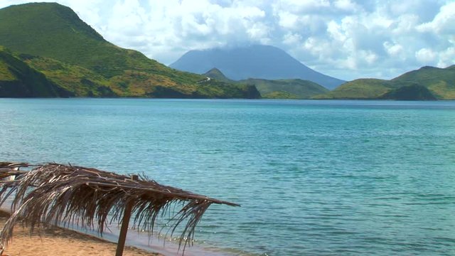 Nevis from Quiet Beach