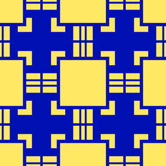 Vector modern geometric tiles pattern. Abstract geometric art deco seamless luxury background