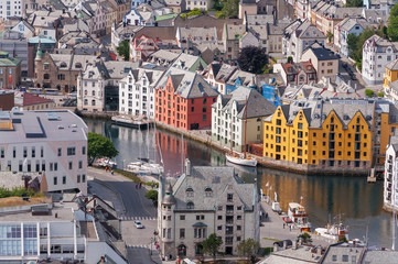 Art Nouveau. Alesund. Norway