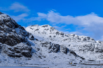 Fototapeta na wymiar Scottish mountain top 