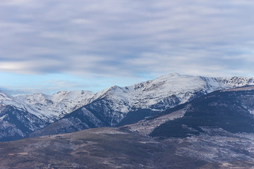 Fototapeta premium mountain with snow