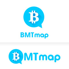 Obraz premium BTM Bitcoin Location