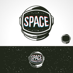 Space Helmet astronauts