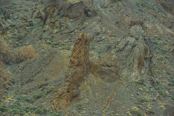 landscape with rocks tenerife canarias