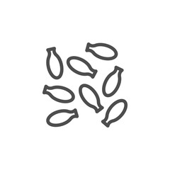 Obraz premium Cardamom line icon