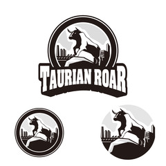 Bull city Silhouete logo