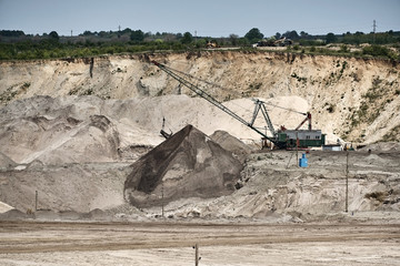 Russia. Kaliningrad. Village Amber. Amber Quarry