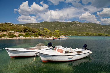 Naklejka na ściany i meble Mali ston, Peljesac peninsula, Dalmatia, Croatia