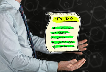 Concept of to do list