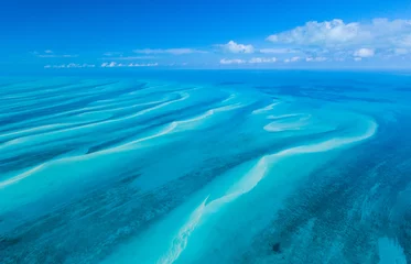 Foto op Plexiglas Aerial view, Eleuthera, Bahamas, America © JUAN CARLOS MUNOZ