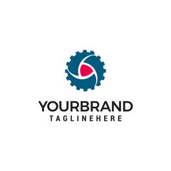 gear play Logo designs template