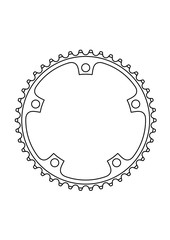 Kettenblatt bzw. Zahnrad