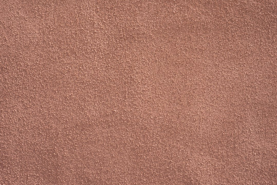 Plastered and painted terracotta wall for design, banner and layout