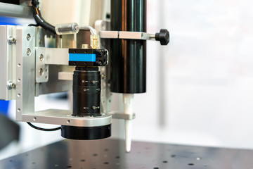 Close up vision unit and dispenser glue tube of High precision and technology automatic hot melt...