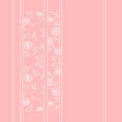 Traditional Japanese Pink Background Template, The Flowers Texture