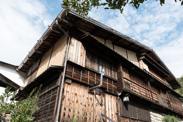 Tumago-juku Japan / September 23, 2018 - Traditional house