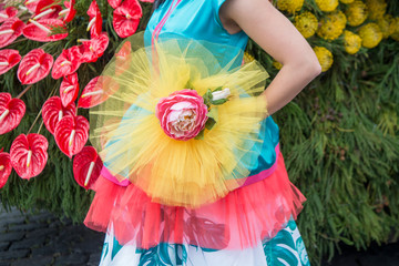 PORTUGAL MADEIRA FUNCHAL FLOWER FESTIVAL