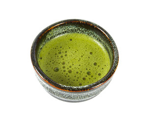 Matcha fine powdered green tea