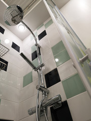 décoration salle de bains - douche