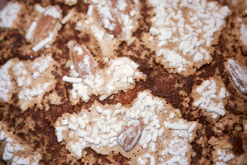 Panettone, Italian traditional Christmas cake