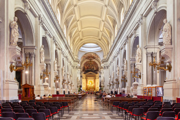 Fototapeta na wymiar Cattedrale di Palermo, Santa Vergine Maria Assunta, Sicily, Italy