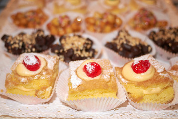 Obraz na płótnie Canvas assorted pastries