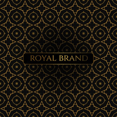 Luxury Premium Background with Gold Color