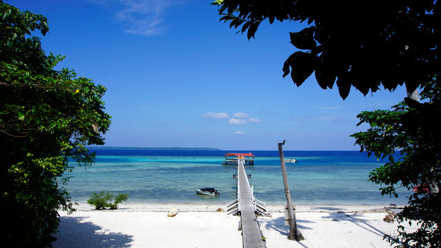 Beach And Sea In Maratua