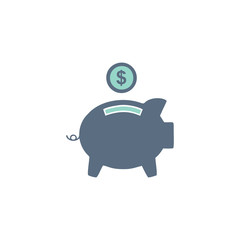 Illustration of piggy bank