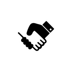 Illustration of shaking hands