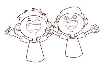 children happy smile