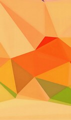 Abstract polygonal background. Triangles texture. Geometric modern art. Futuristic simple painting on canvas. Pattern for design. Backdrop template. Low poly concept artwork. Decorative elements. 