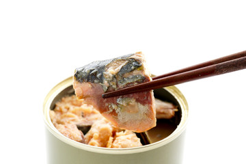 鯖の水煮　鯖缶
