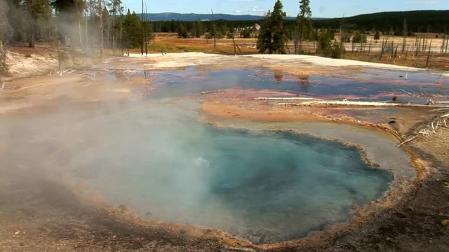 Geyser Bubbling