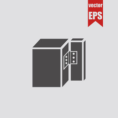Door hinges icon.Vector illustration.	