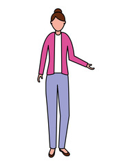 businesswoman character female