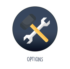 OPTIONS ICON CONCEPT