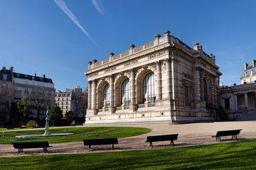 Public park of the Palais Galleria in Paris