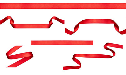 red ribbon bow celebration decoration