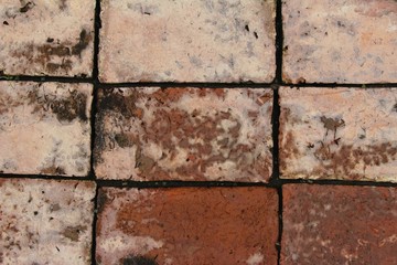 Old brick background at beautiful vintage style
